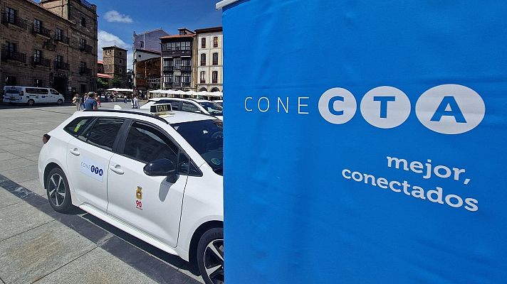 Panorama Regional - Asturias lanza la aplicación 'Conecta Taxi' para la reserva de vehículos