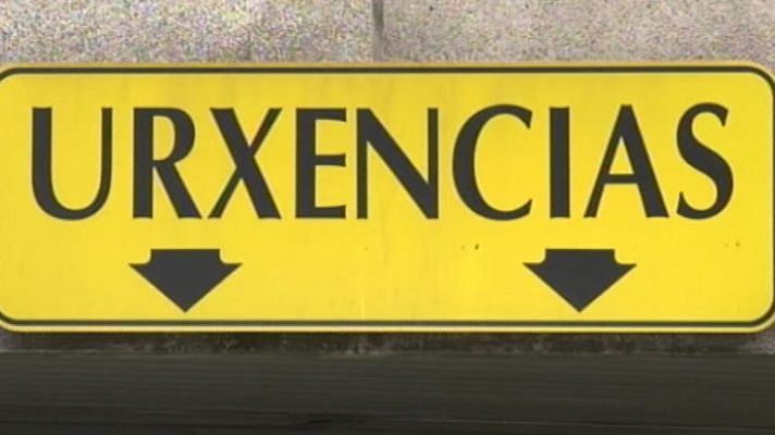 Telediario 1 - Muere una mujer en Urgencias