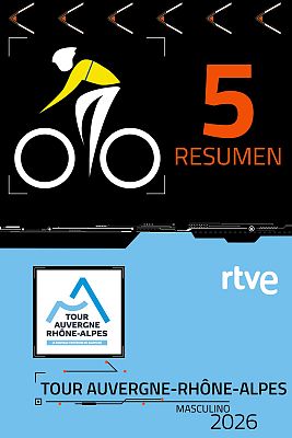 Ciclismo - Tour Auvergne-Rhône-Alpes 2026: resumen de la etapa 5