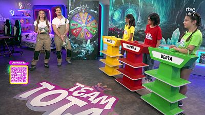 Tercera semifinal: Team Total Curiosity con Berta, Nathan y Nora