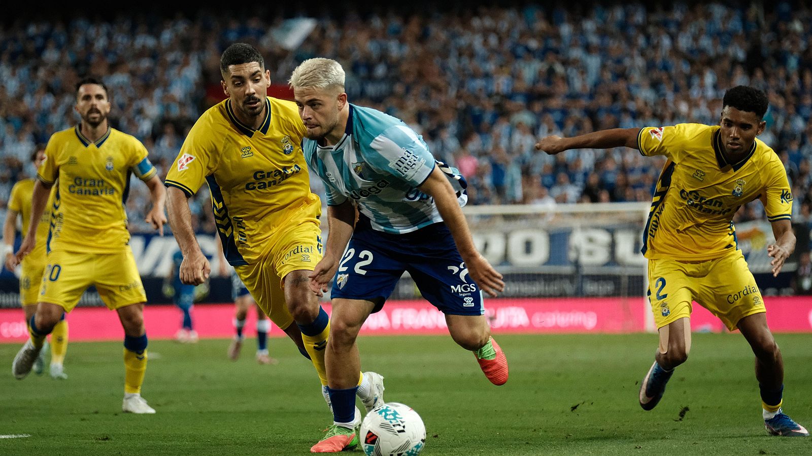 Málaga - Las Palmas: resumen. Semifinal (vuelta) play-off de ascenso | Ver