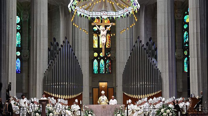 Especiales informativos - Visita del papa León XIV a España: Acto Sagrada Familia