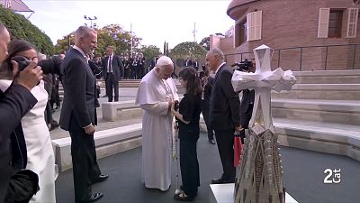 La Valentina, la nena que va captivar al papa