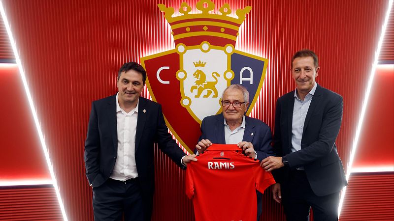 El nuevo entrenador de Osasuna, Luis Miguel Ramis, lanza un mensaje ilusionante a la afición - Telenavarra | Ver