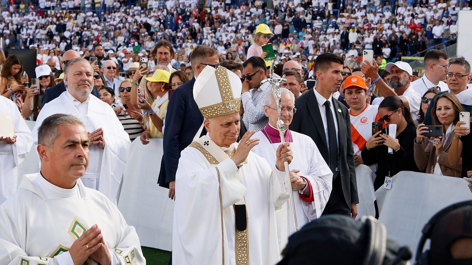 Misa multitudinaria del papa León XIV en Gran Canaria - Especiales informativos | Ver