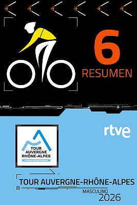 Ciclismo - Tour Auvergne-Rhône-Alpes 2026: resumen de la etapa 6