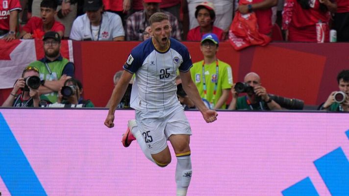 Copa Mundial de la FIFA 2026 - Gol de Lukic en el Canadá contra Bosnia y Herzegovina
