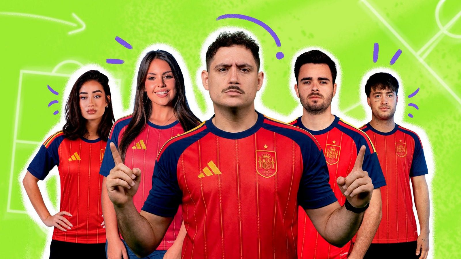 Vive el debut de España en el Mundial 2026 en 'Comenta, que sales' con Darío Eme Hache, Lucía Borro