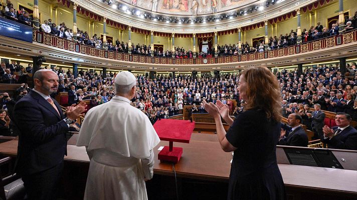 Telediario Fin de Semana - La visita del papa León XIV en España: siete días repletos de mensajes