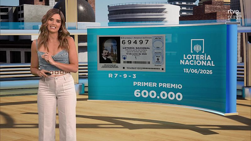 Sorteo de la Lotería Nacional: 13/06/2026 - Loterías | Ver