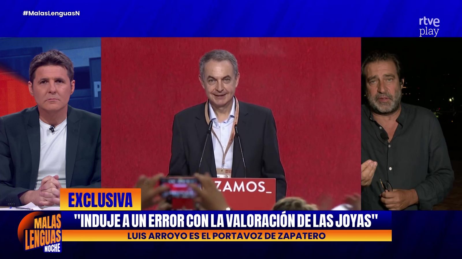 Luis Arroyo en 'Malas Lenguas Noche' - Malas lenguas | Ver
