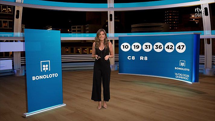 Loterías - Sorteo de la Bonoloto y El Gordo de la Primitiva del 14/06/2026