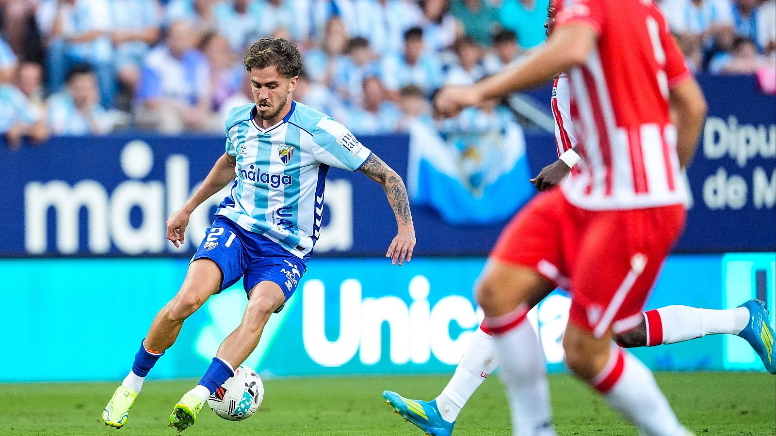 Málaga - Almería: resumen ida final play-off ascenso a Primera | Ver