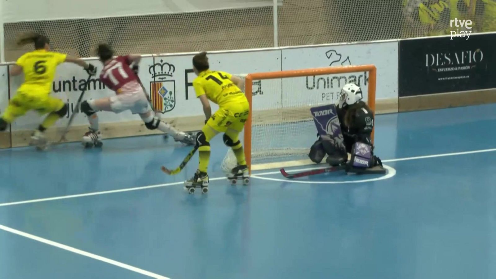 Hockey Patines - OK Liga Iberdrola. Play Off Final 2º partido: Club Patín Esneca Fraga - CP Vila-Sana Coop d’Ivars - Hockey sobre patines | Ver