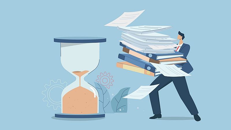 10 minutos más en el trabajo, ¿son horas extra? - Aquí hay trabajo | Ver