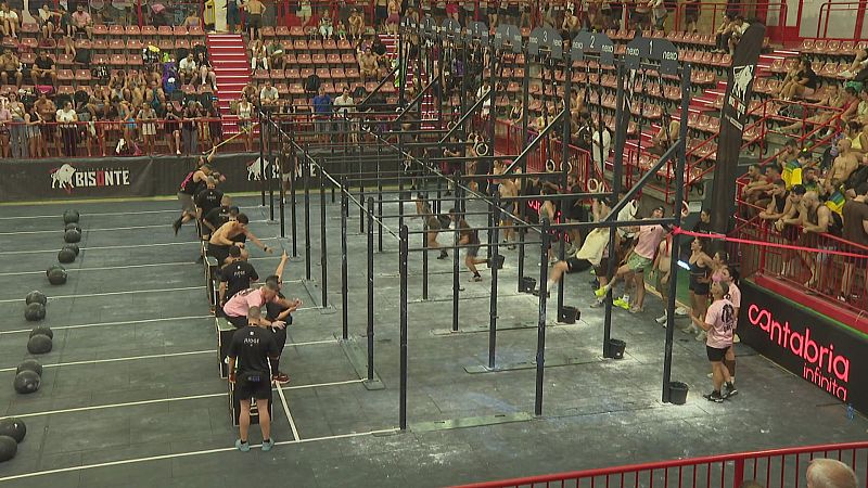 El Legado del Bisonte, en Torrelavega, refleja el auge del CrossFit - TeleCantabria | Ver