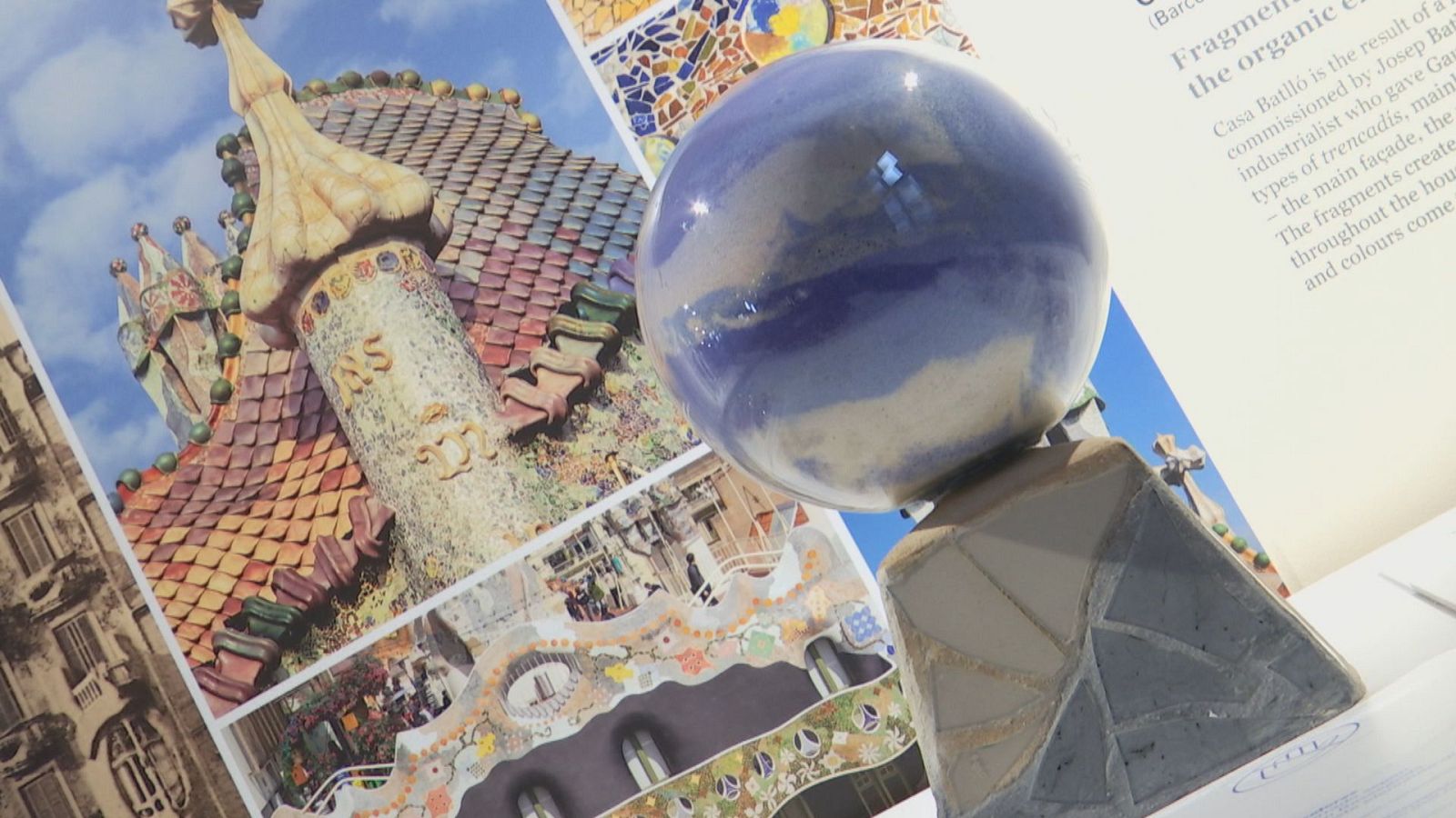 Trencadis, mosaico de segunda clase con el que Gaudi llegó a ser “todo un genio” - Noticias de Castilla y León | Ver