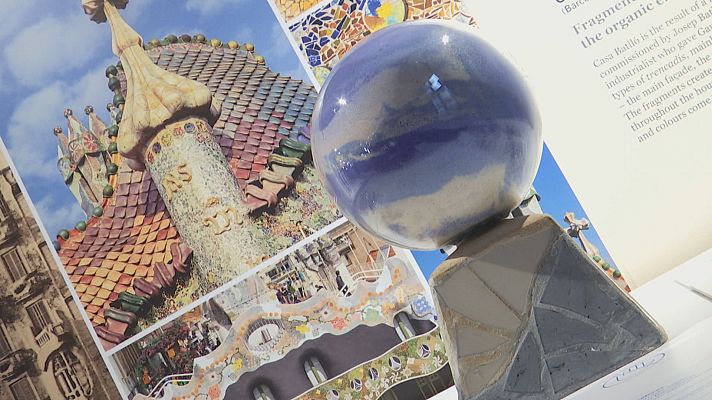 Noticias de Castilla y León - Trencadis, mosaico de segunda clase con el que Gaudi llegó a ser “todo un genio”