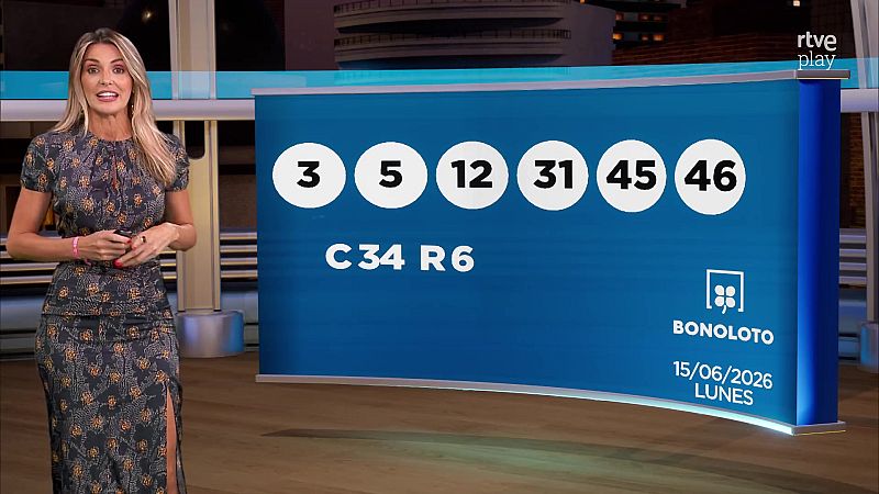 Sorteo de la Bonoloto y Primitiva: 15/06/2026 - Loterías | Ver