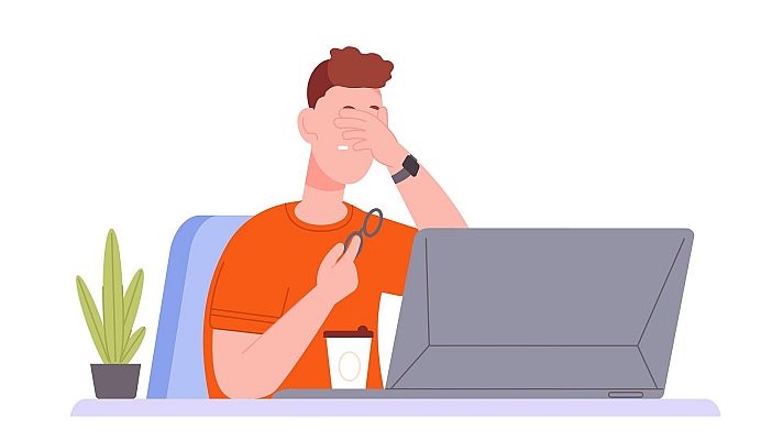 Aquí hay trabajo - Descansos si trabajas con pantallas