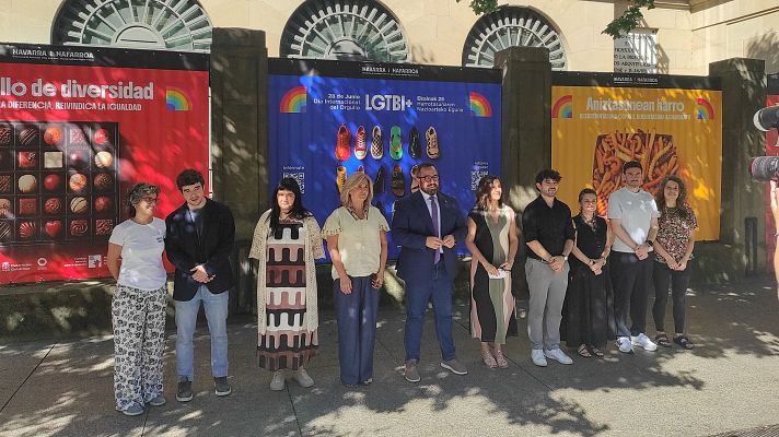 Telenavarra - El Gobierno de Navarra presenta su campaña para el Día del Orgullo