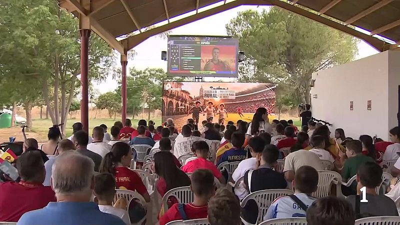 Palaciegos celebran a Fabian y Gavi - Noticias Andalucía | Ver