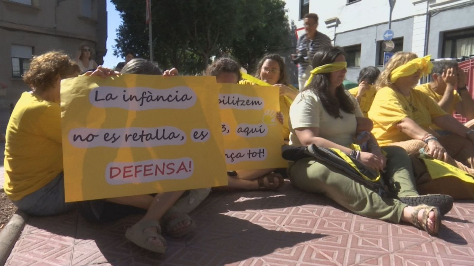 Educació xifra en un 30% el seguiment de la vaga d'escoletes