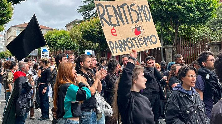 Telediario 1 - La crisis de la vivienda impacta en la salud mental de los jóvenes