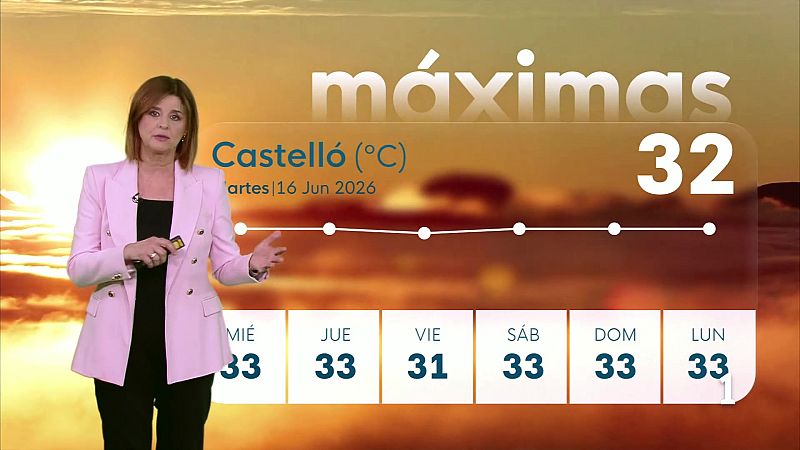 El tiempo en la Comunitat Valenciana 16/06/26 | Ver