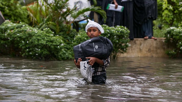  - Menores de todo el mundo en riesgo por fenómenos climáticos provocados por el hombre, según Unicef