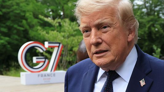Trump presume de llegar a un acuerdo "justo" con Ir�n y llama a Rusia a negociar la paz tras reunirse con Zelenski