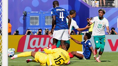 Gol de Ibrahim Mbaye en el partido Francia - Senegal | Mundial 2026