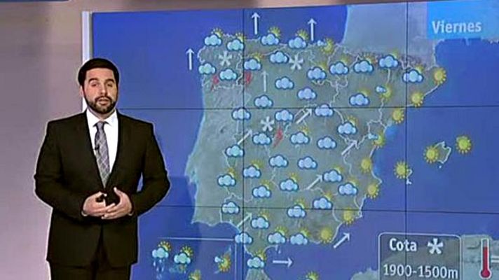 El tiempo - La lluvia será la tónica