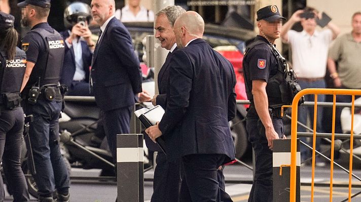 Informativo 24h - El Gobierno defiende la presunción de inocencia de Zapatero y los socios parlamentarios exigen explicaciones