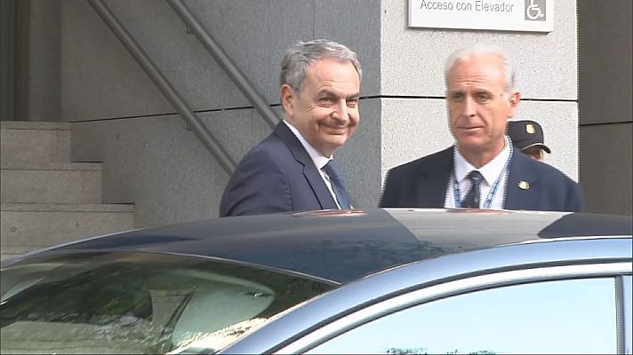 L'Informatiu - Zapatero declara com a investigat a l'Audiència Nacional