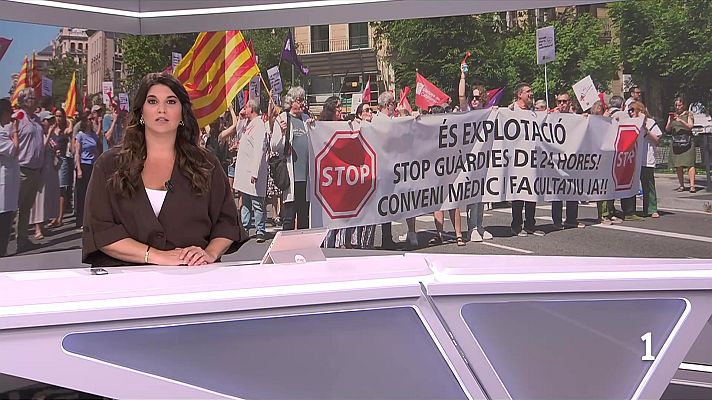 L'Informatiu - Els metges fan l'última vaga abans de l'estiu