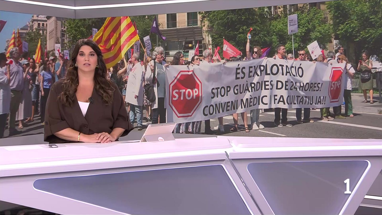 Els metges fan l'última vaga abans de l'estiu