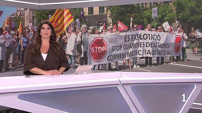 Els metges fan l'última vaga abans de l'estiu