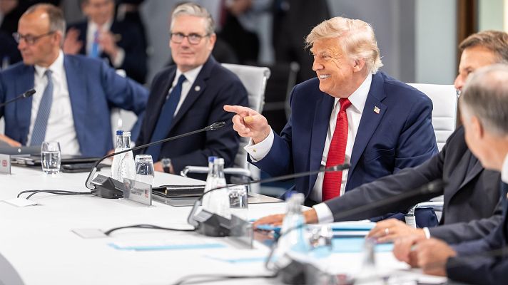 Telediario 1 - Las imágenes de la cumbre del G7