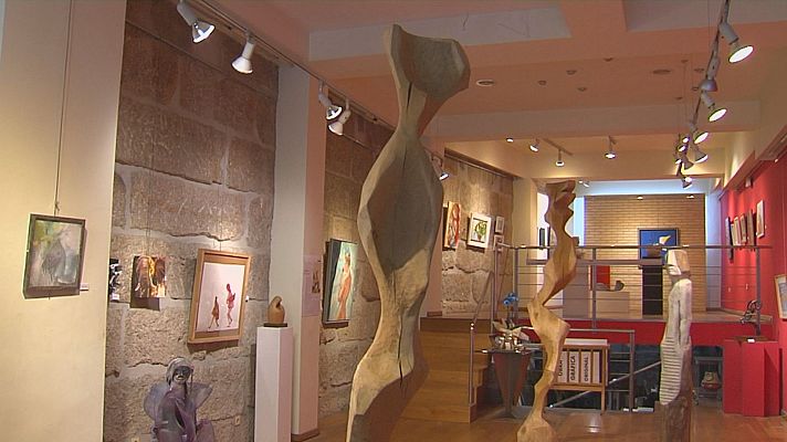 Telexornal - Galicia - Trinta anos da Galería Visol de Ourense