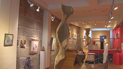 Trinta aniversario da Galer�a Visol de Ourense - Telexornal - Galicia | Vexa