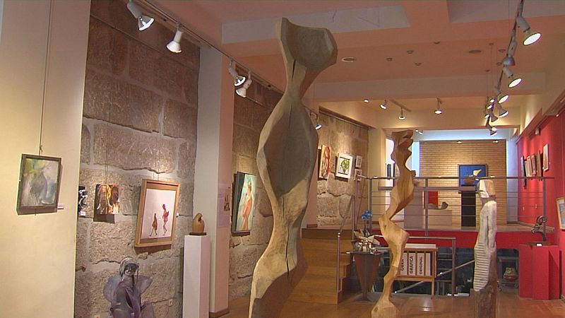 Trinta aniversario da Galería Visol de Ourense - Telexornal - Galicia | Vexa