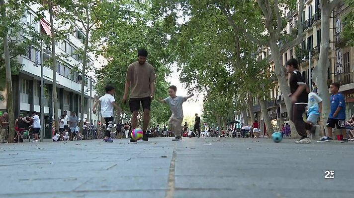 L'Informatiu - Polèmica a la ronda Sant Antoni pels jocs de pilota