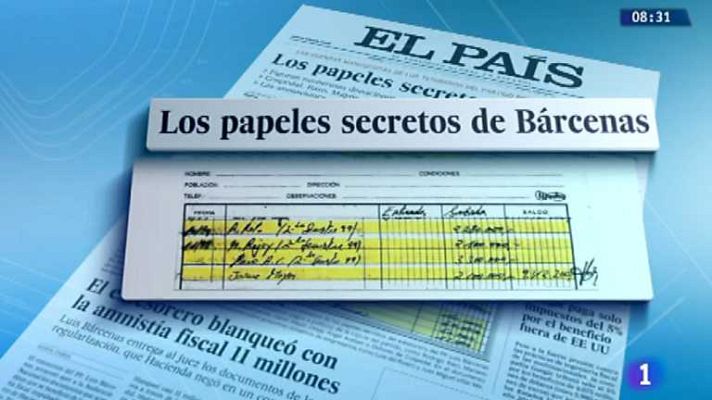 Telediario 1 - Telediario - 8.30 horas - 08/03/13