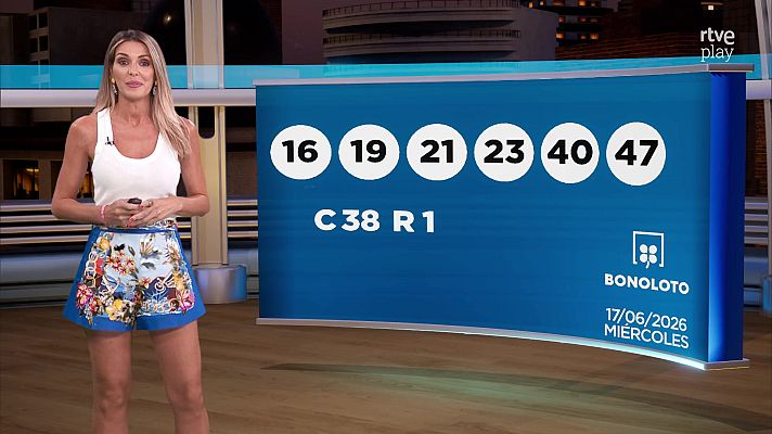 Loterías - Sorteo de la Bonoloto del 17/06/2026