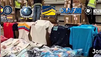 66.000 camisetas falsas para el Mundial
