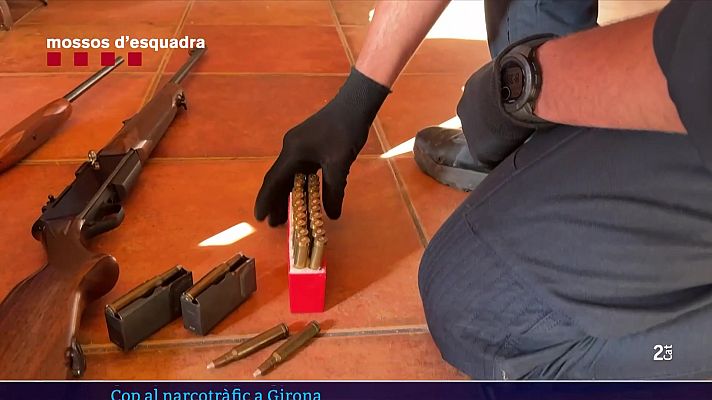 L'Informatiu - Desarticulada una xarxa de marihuana i blanqueig amb epicentre a Girona