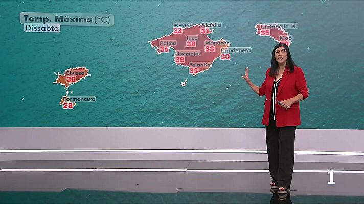 Informatiu Balear - El temps a les Illes Balears - 18/06/26