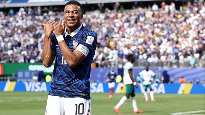 Mbapp�, m�ximo goleador de Francia