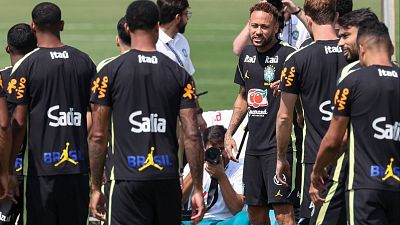 Neymar, descartado para el Brasil - Hait� pese a volver a entrenar